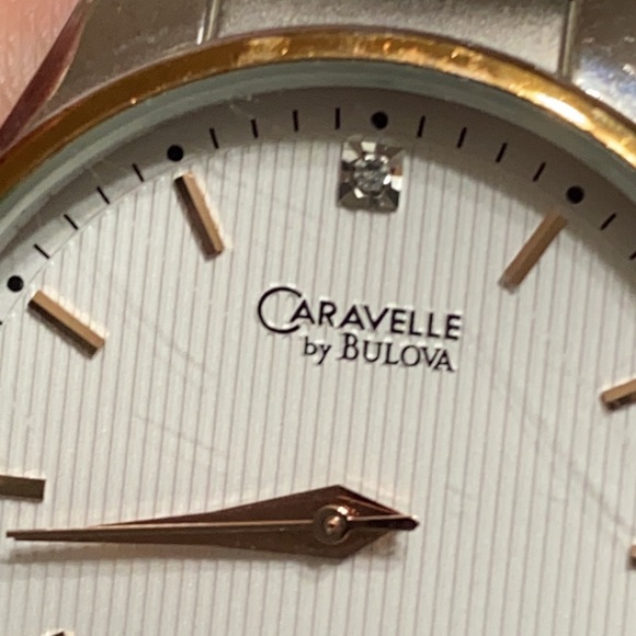 ?BULOVA DIAMOND?steel watch main image 5